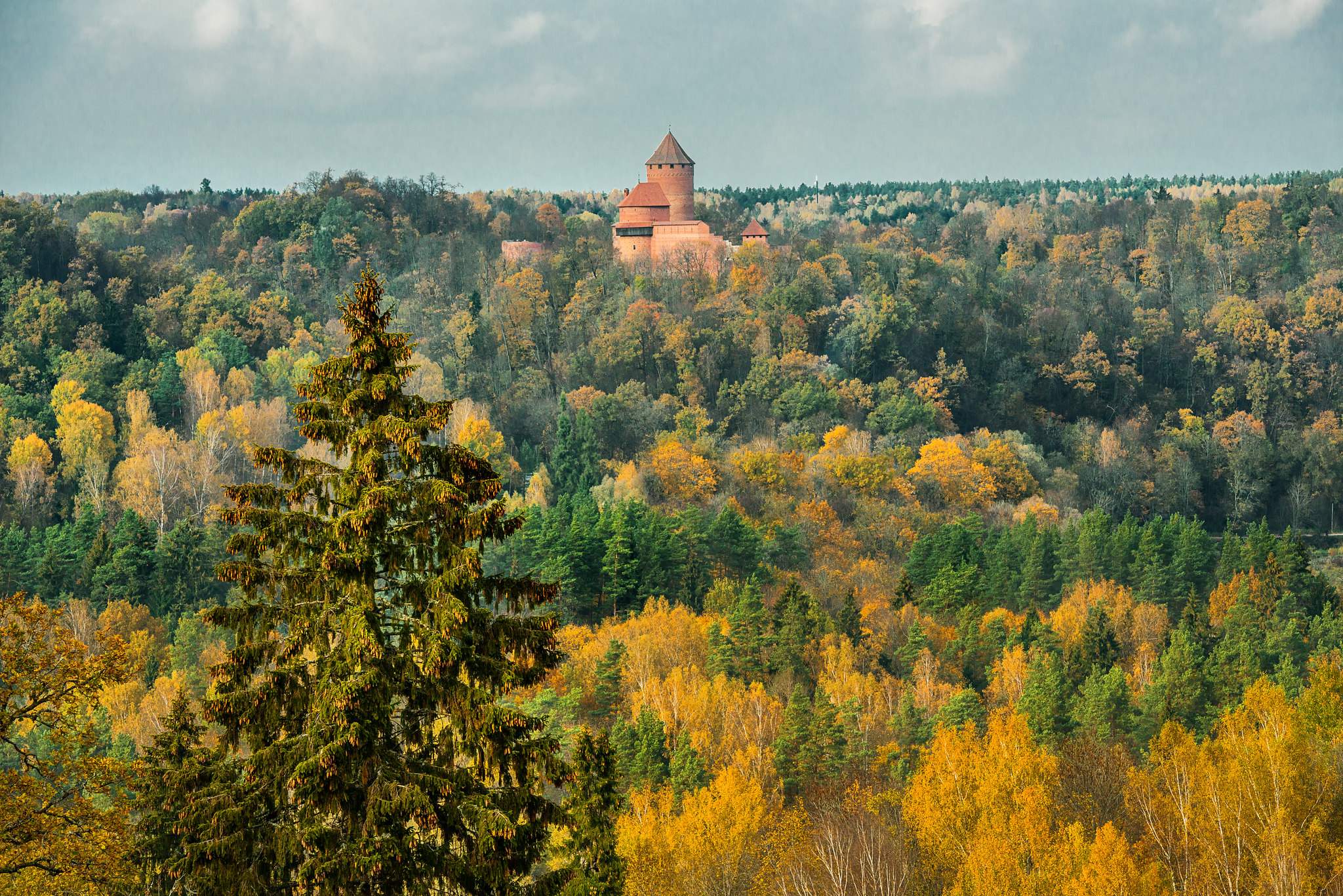 Turaida Castle of Latvia