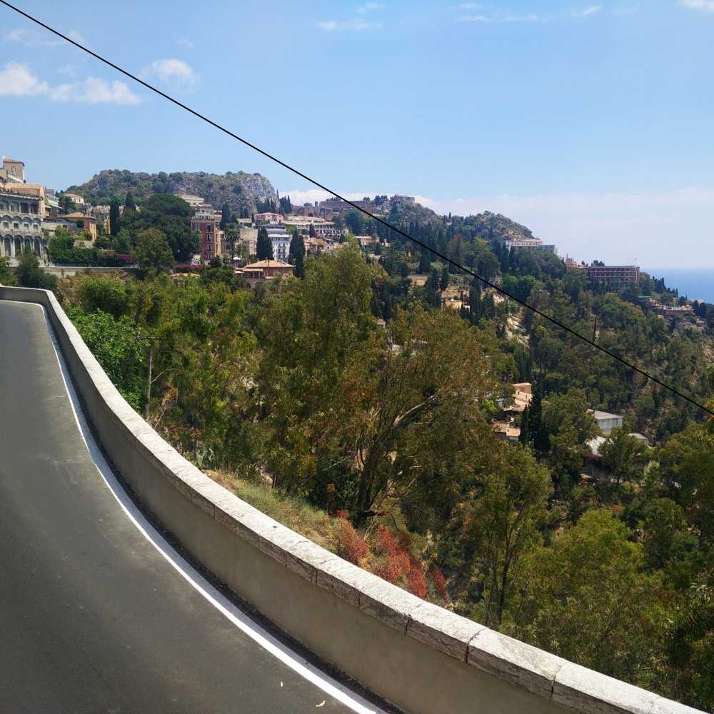Roads in Sicily