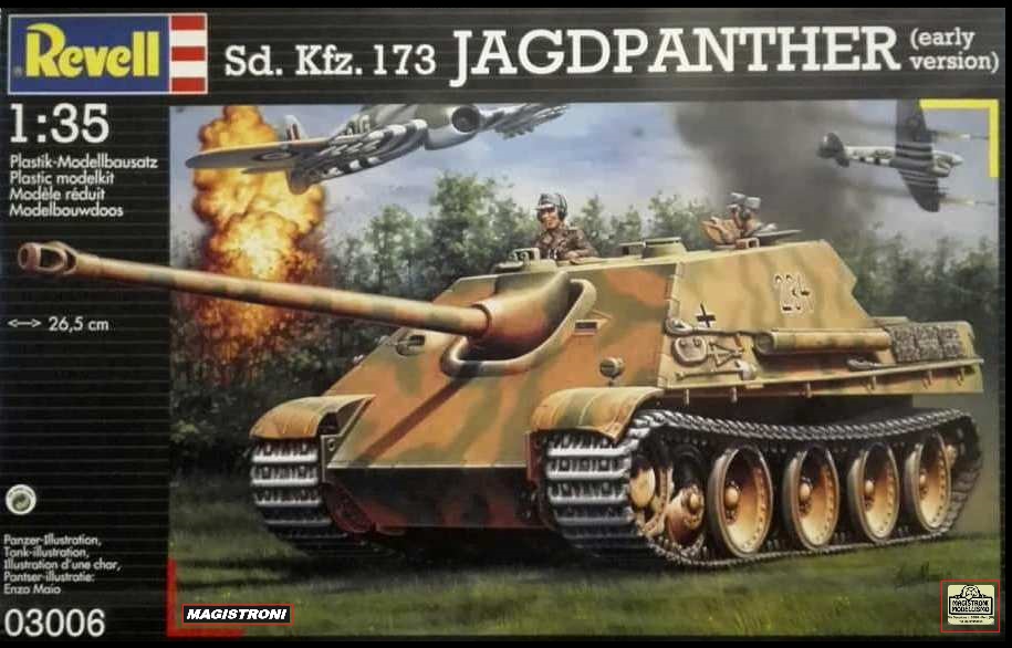 Sd.Kfz.173 JAGDPANTHER  Early Version.