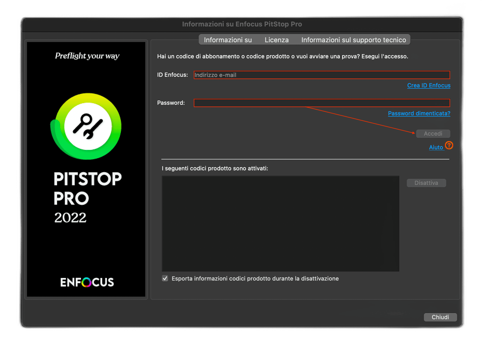 PitStop Pro subscription activation