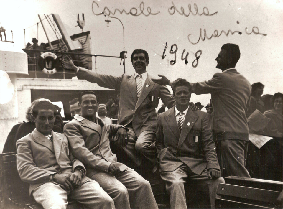 Canale della Manica 1948 - Ritorno dalle Olimpiadi.