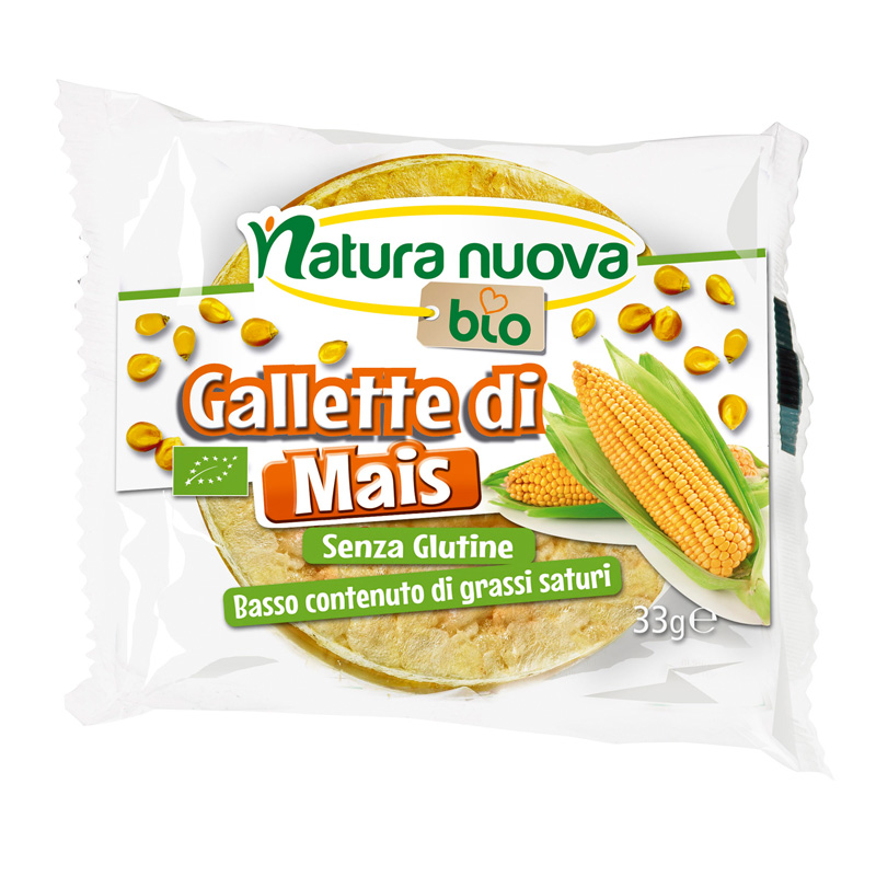 96. Galletta mais bio - Natura Nuova (cartone da 32 pezzi)