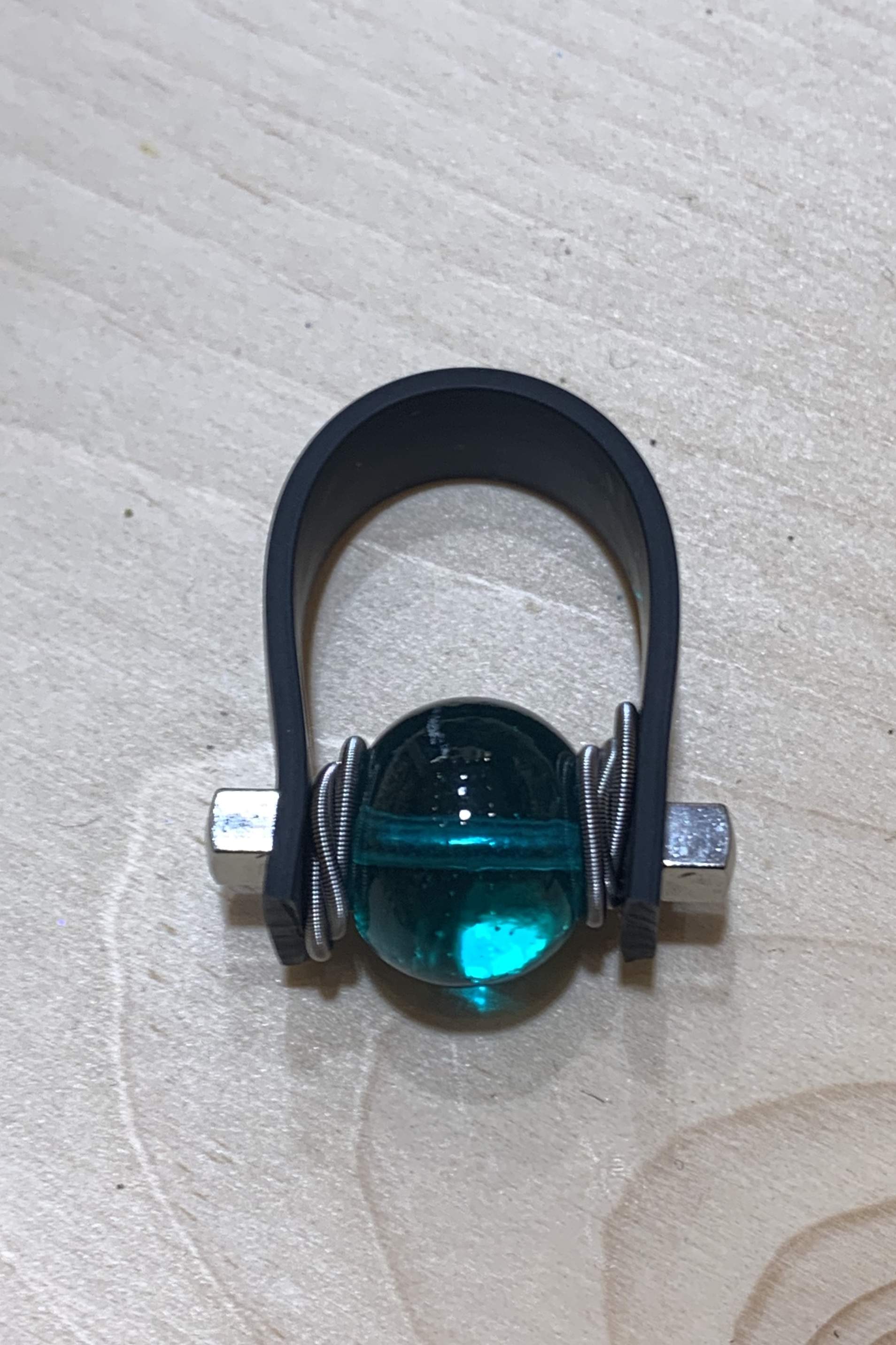 B6c anello caucciù trasparente