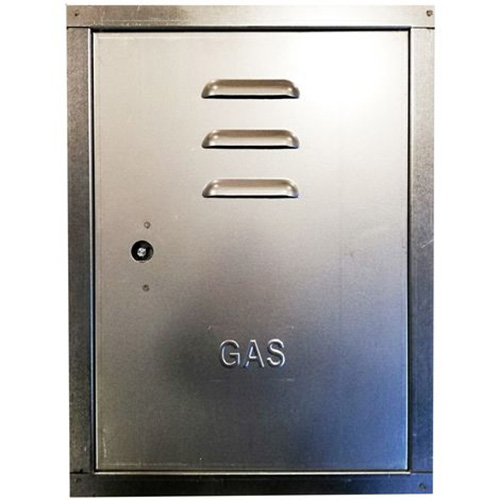 Cassetta per contatore gas in allumminio
