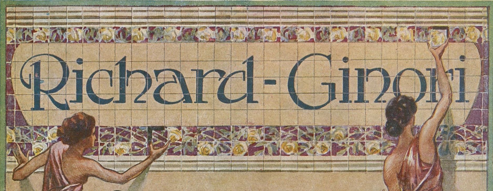 1925-1942. Le pubblicità della Società ceramica Richard-Ginori