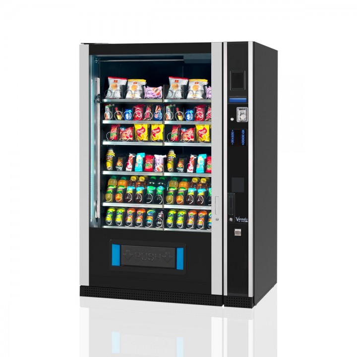Distributore automatico G-snack della SandenVendo una macchina funzionale per negozi h24