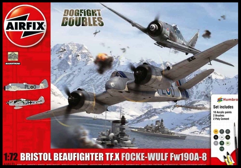 Bristol Beaufighter TF.X & Focke-wulf190A-8