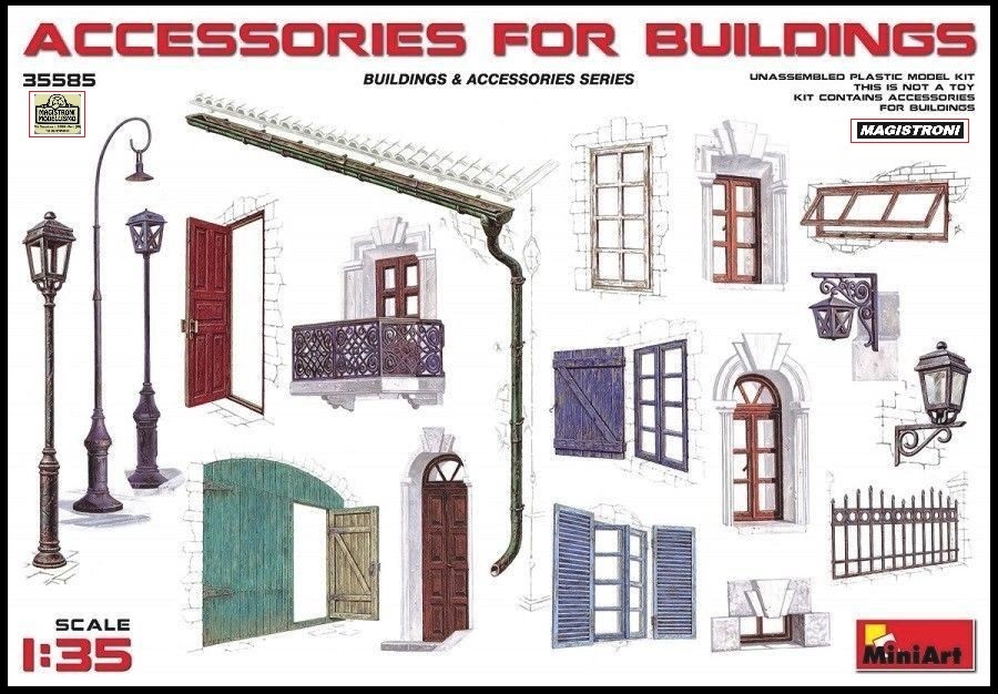 ACCESSORIES FOR BUILDINGS