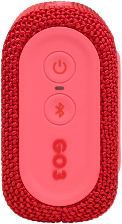 JBL GO 3 Speaker Bluetooth Portatile, Cassa Altoparlante Wireless Rosso