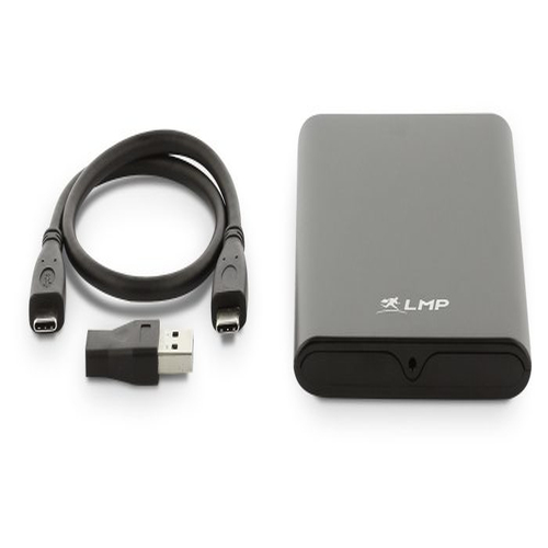 BOX 2.5 USB-C DATAMOBIL LMP TYPE C E ADATTATORE A USB-A
