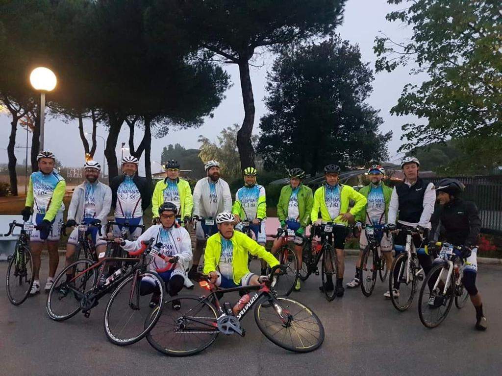 Aned (Associazione Nazionale Emodializzati) alla Roma Ride con Carlo Calcagni