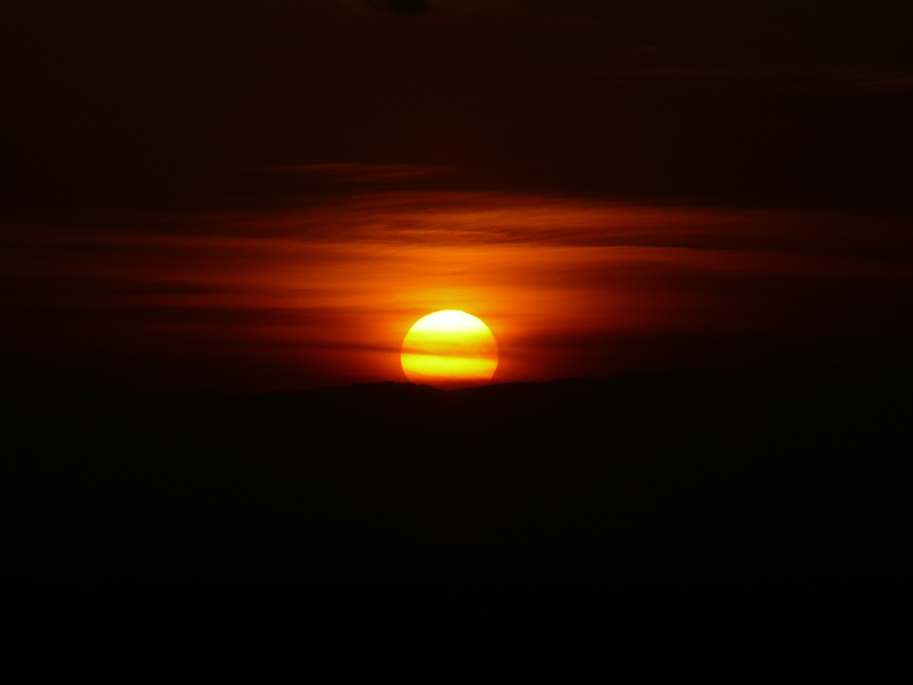 Serenità, tramonto, Firenze, Italia