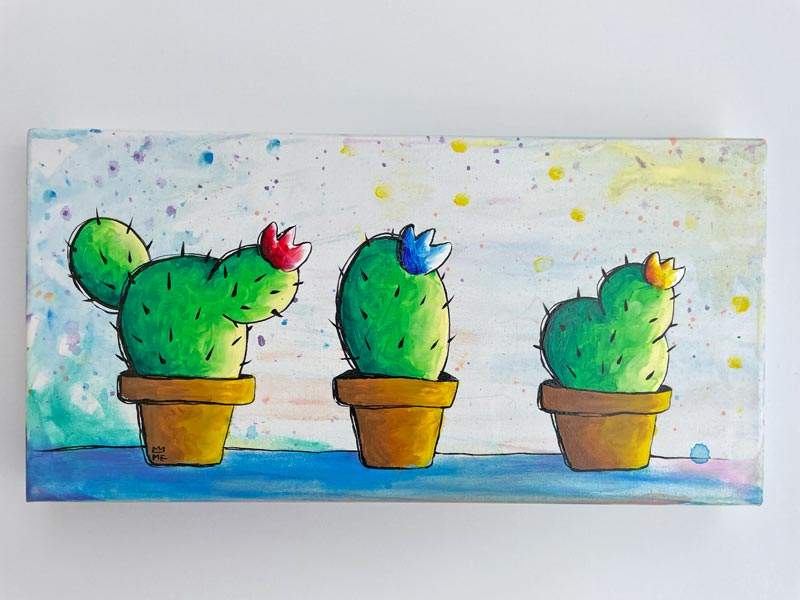 Tre cactus