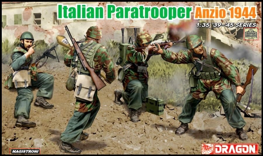 ITALIAN PARATROOPER ANZIO 1944