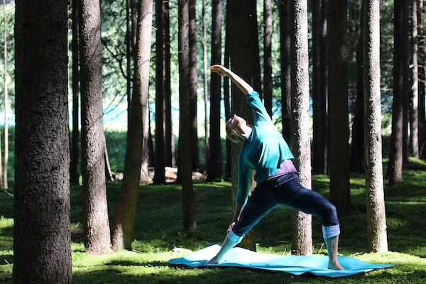 Yoga outdoor natura
