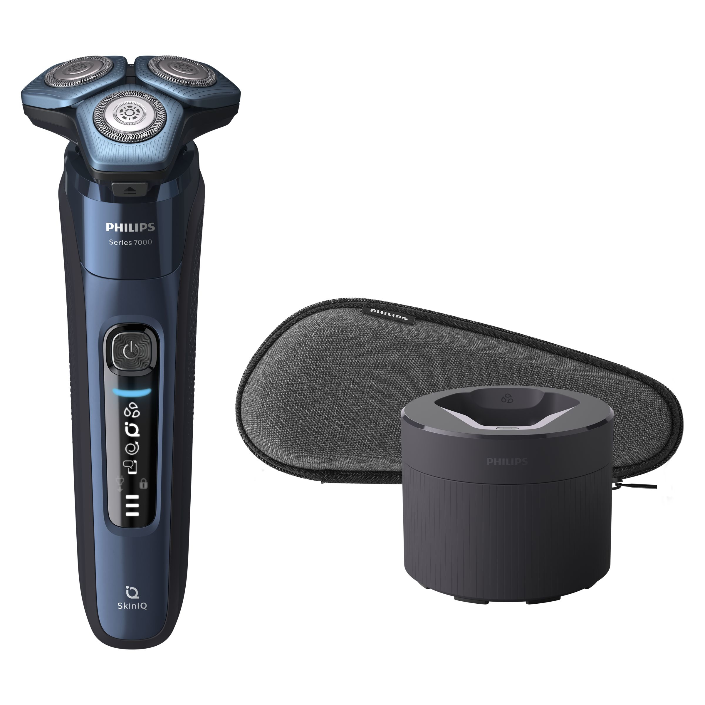 PHILIPS RASOIO S7782/50 SKINIQ CON RIFINITORE SKINGLIDE, WET&DRY