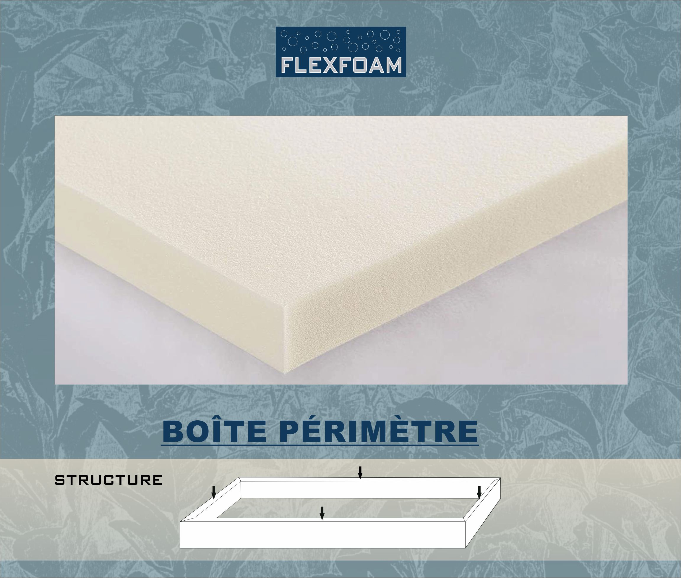 Matelas MARINO h. 22 - ressorts indépendants 1600 - système hypoallergénique, amovible et lavable