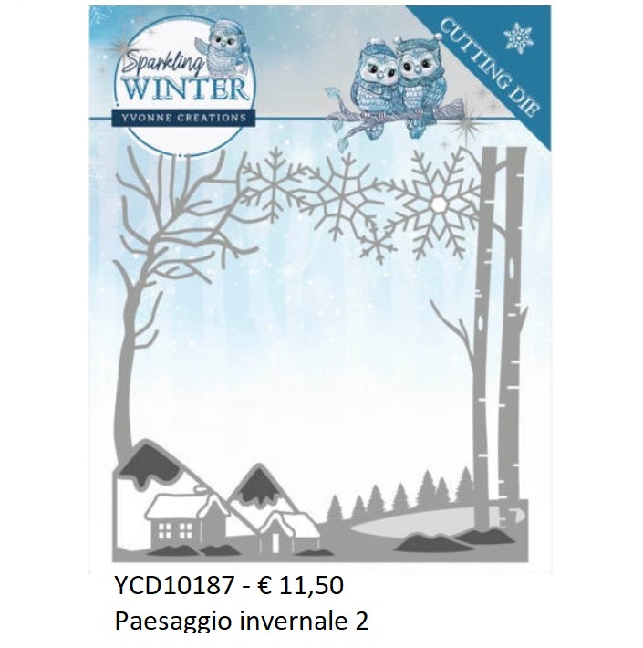 Fustelle Natale - YCD10187 Paesaggio invernale 2