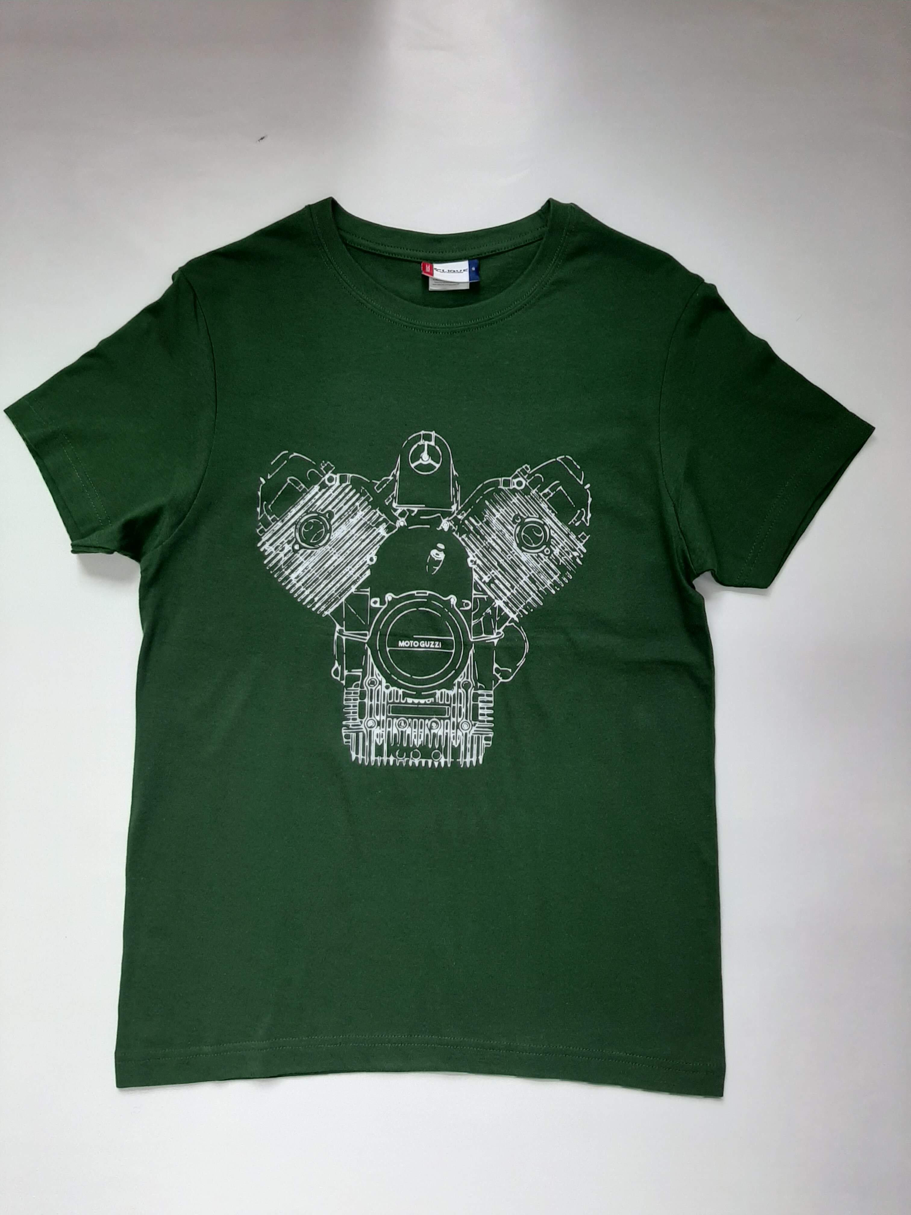 T-shirt motore verde