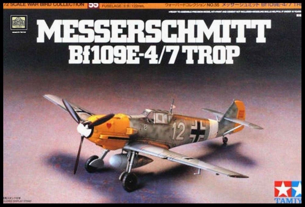 MESSERSCHMITT Bf109E-4/7 TROP