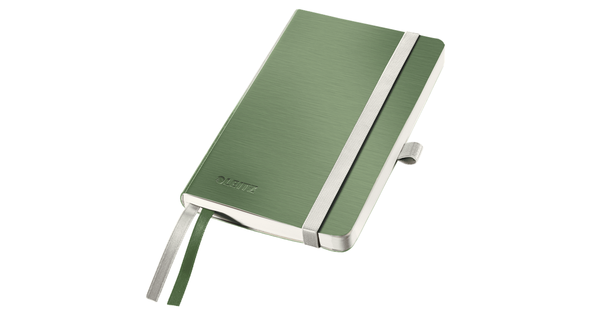 LEITZ NOTEBOOK SOFT COVER TACCUINO A RIGHE 100GR FORMATO A6 VERDE