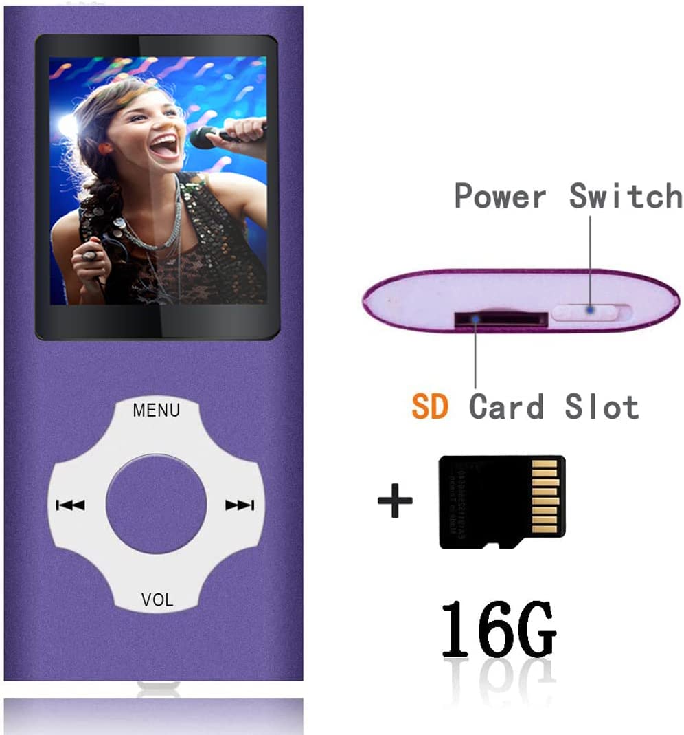 16GB Lettore MP3, Tabmart Metal Hi-Fi Capacità Di Musicale Portatile