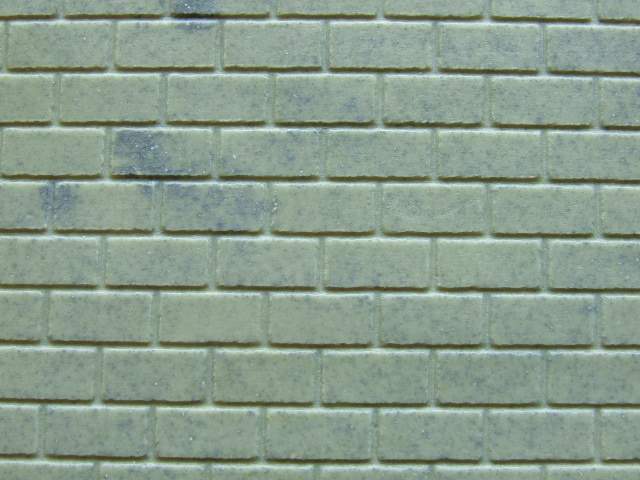 Muro in mattoni grigi per diorama scala 1:35 cm.22X13 - Krea 3006