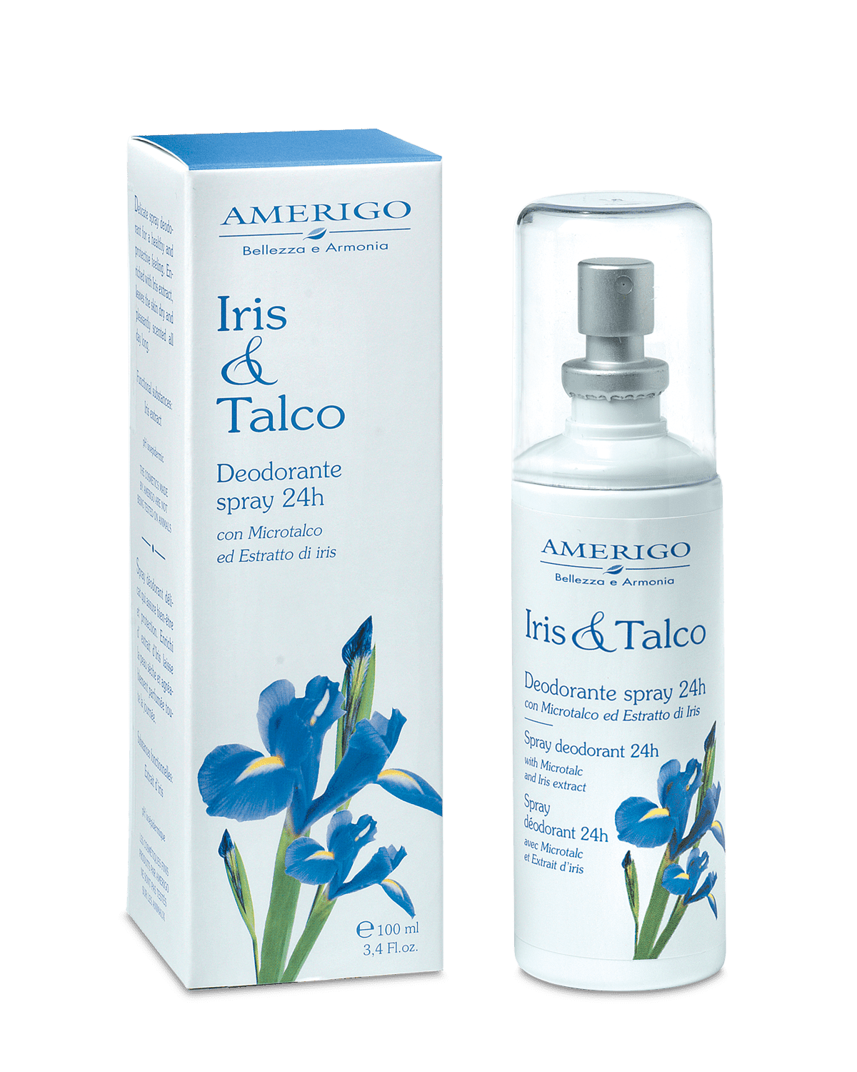 Iris &Talco profumi  naturali Amerigo Made in italy