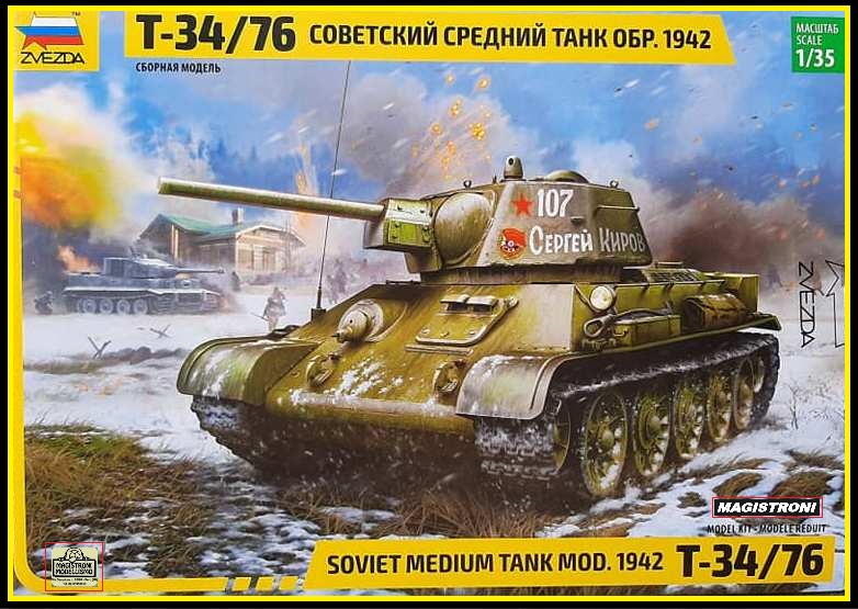 T -34/76 SOVIET MEDIUM TANK 1942