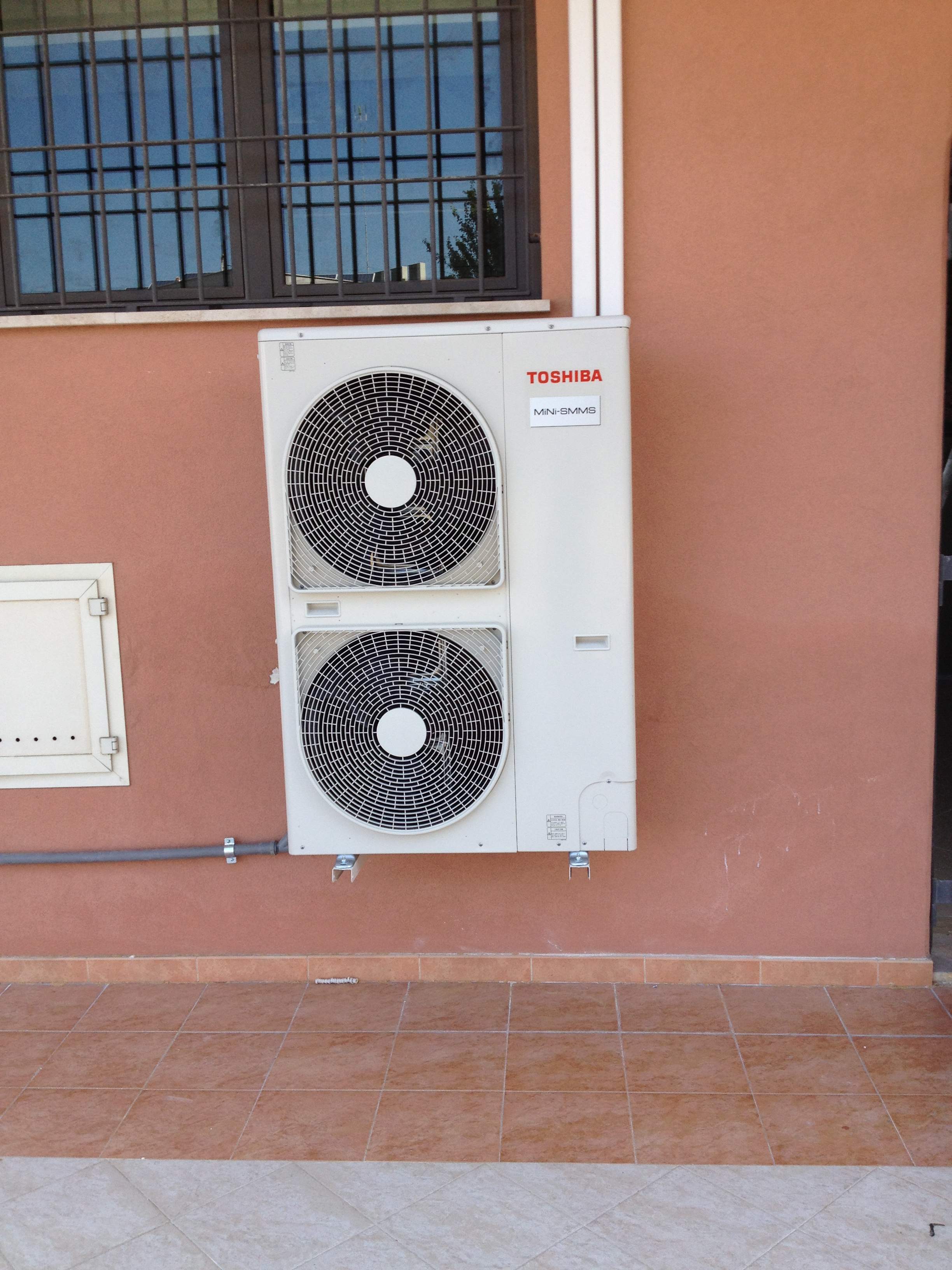 impianto di climatizzazione a portata variabile VRF