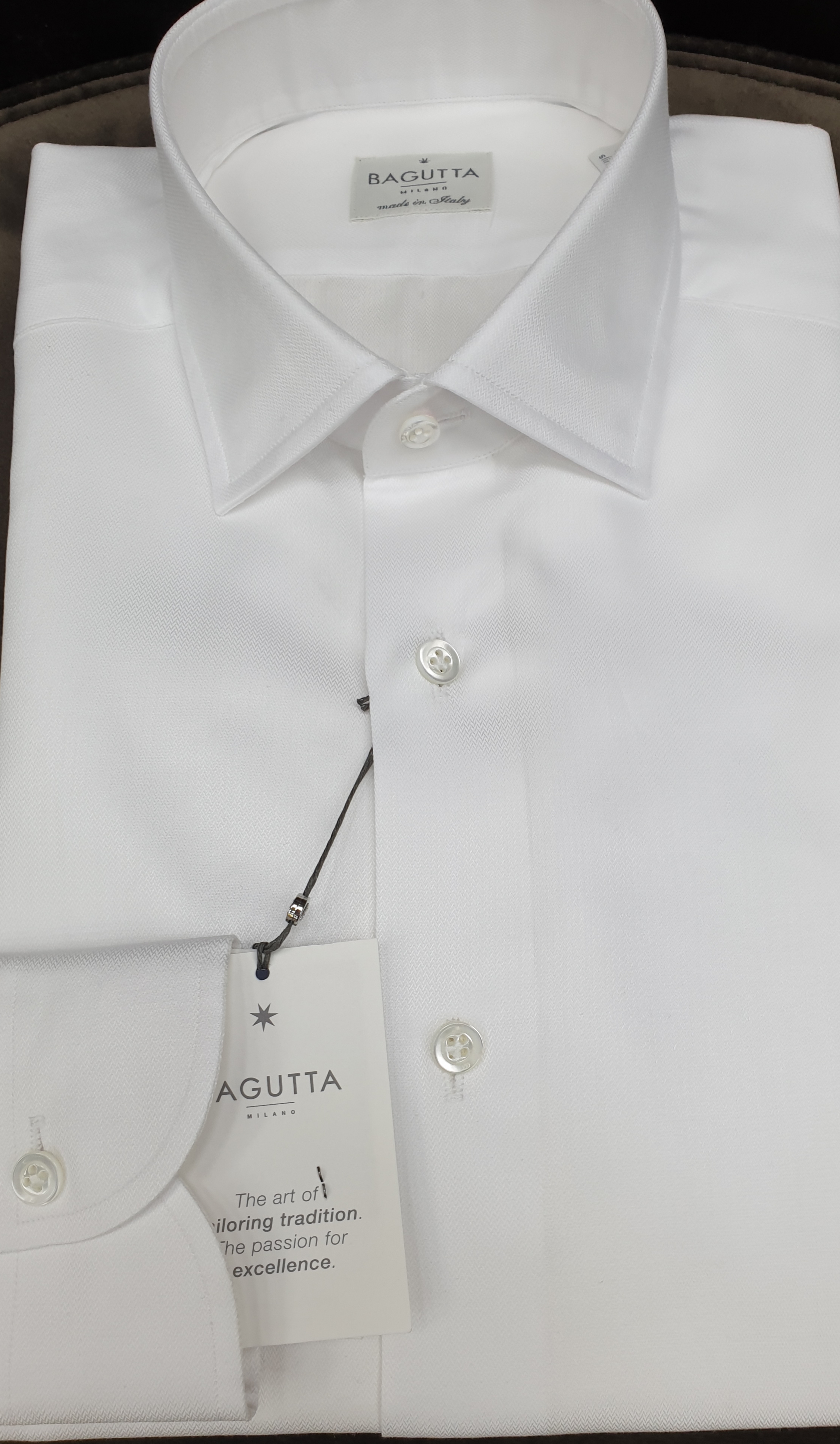 Camicia Bagutta bianca 07772
