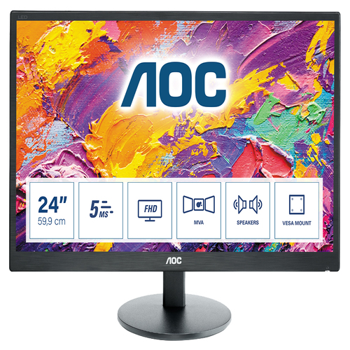 MON 24 1MS FREESYNC 144HZ WITH RGB 2 HDMI DP SPEAKER FULL ERGONIMIC