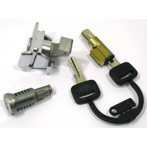 KIT 3 cilindretti serratura sella bauletto e bloccasterzo per VESPA PX