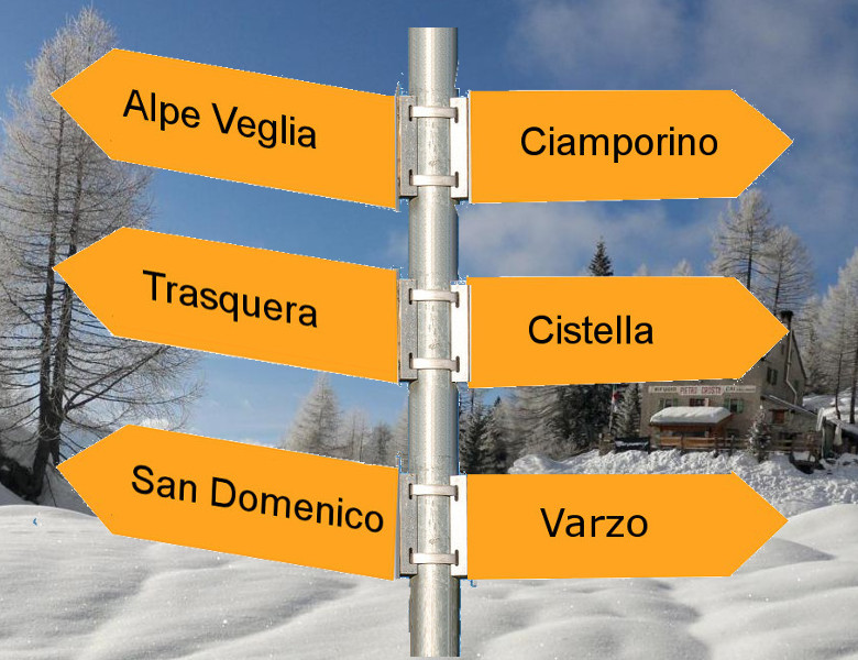 Alpe Veglia - Ciamporino - Sandomenico itinerari e sentieri