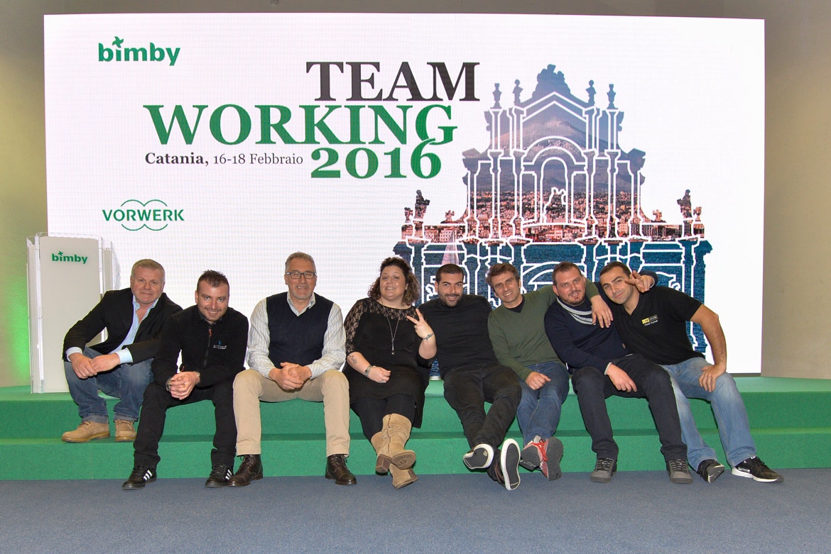 Team Working '16  Bimby-Vorwerk # Catania 02.2016 per Gattinoni Incentive&Events