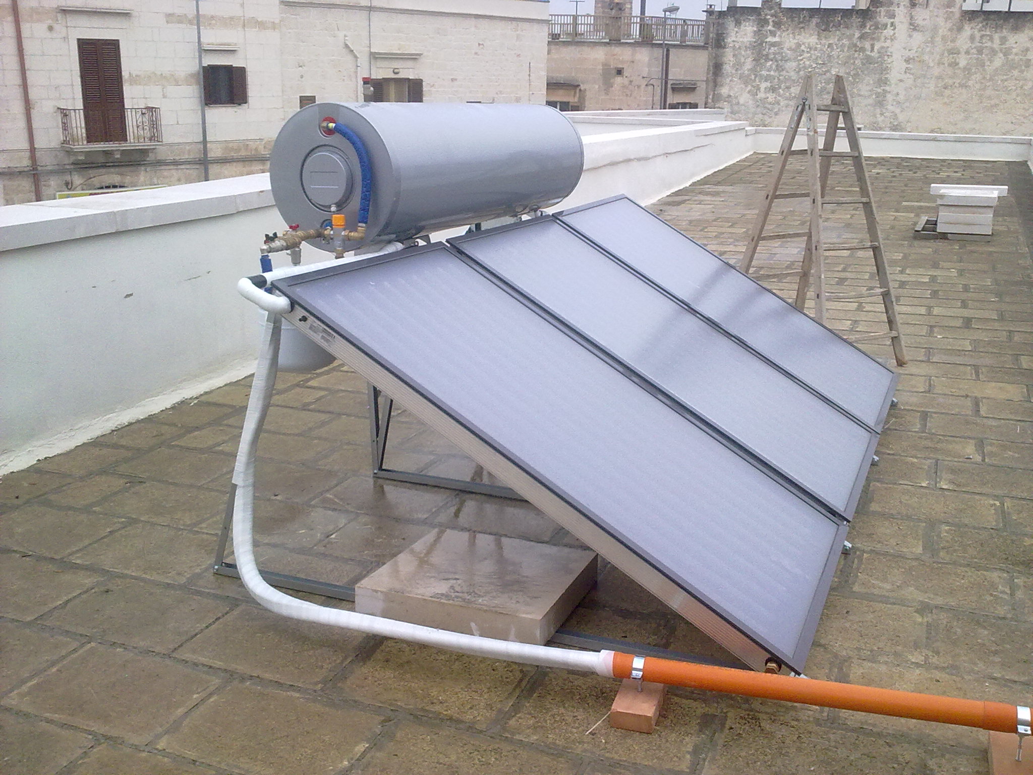 pannelli solari per produzione acqua calda sanitaria