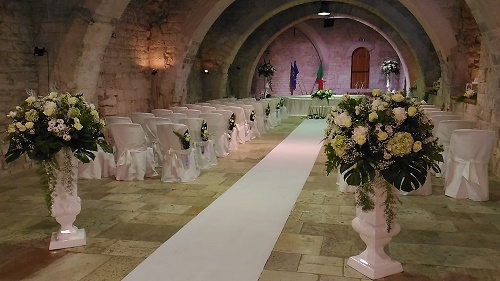 Noleggio per matrimoni civili ed eventi in Puglia
