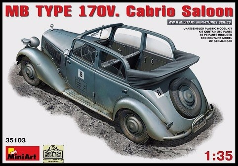 MB TYPE 170V. Cabrio Saloon