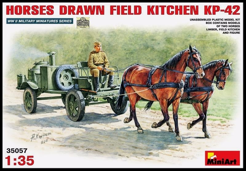 HORSES DRAWN FIELD KITCHEN KP-42