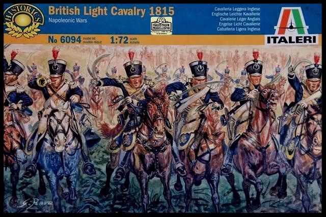 Napoleonic Wars British LIGHT CAVALRY .