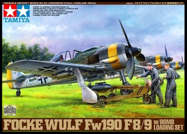 FOCKE-WULF Fw190 F8/9 w/BOMB LOADING SET
