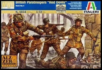 WWII BRITISH PARATROOPERS "RED DEVILS"