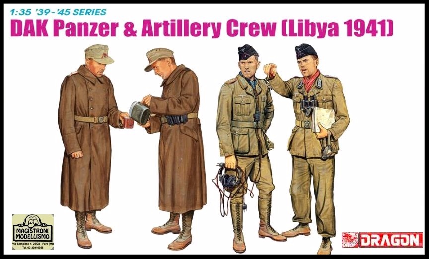 DAK Panzer &Artillery Crew (Libya 1941)