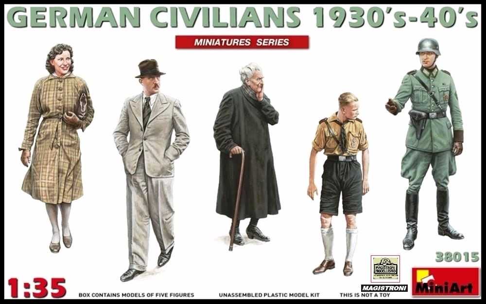 GERMAN CIVILIANS 1930-40's