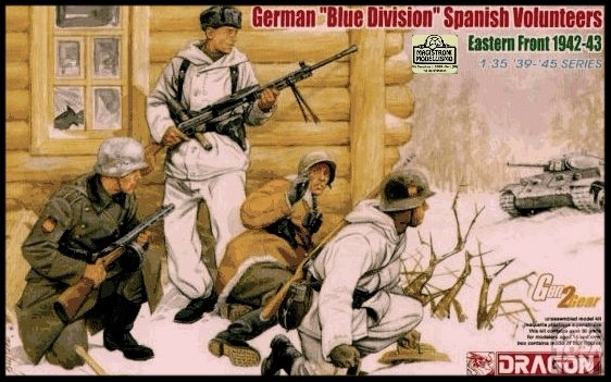 German"BLUE DIVISION" Spanish Volunteers Eastern Front 1942-43