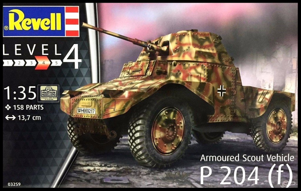German Armoured scout vehicle P 204 (f)