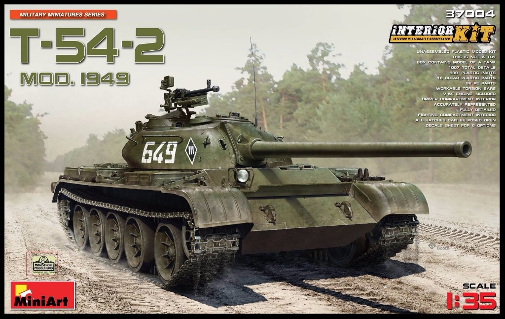 SOVIET T-54-2 MOD. 1949.