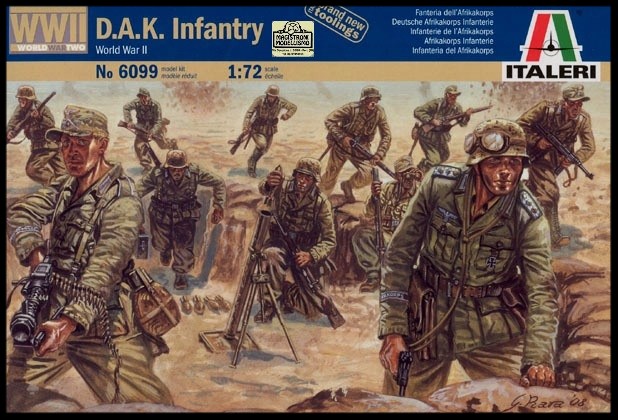 D.A.K INFANTRY German Arika Korps