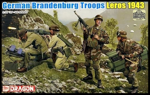 German BRANDENBURG TROOPS Leros 1943