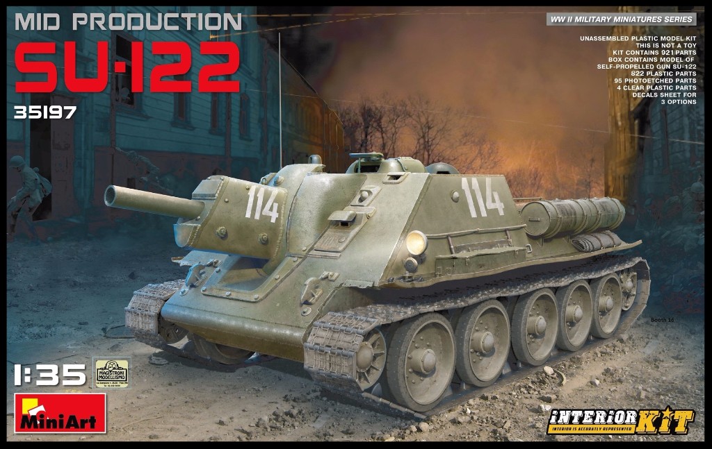 Russian SU122 MID PRODUCTION